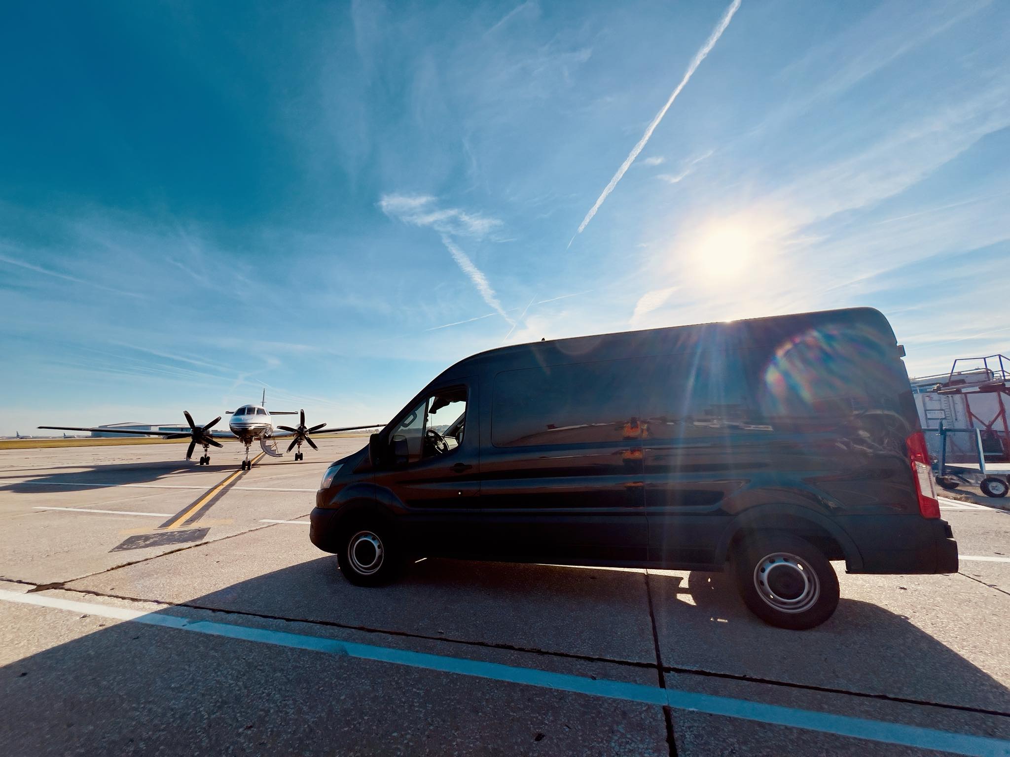 Northern Capra cargo van for expedited freight and airport logistics